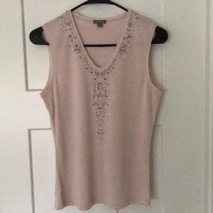 Ann taylor pink top size S